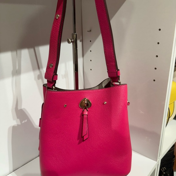 Kate Spade Vibrant Pink Crossbody Bag - Picture 3 of 6